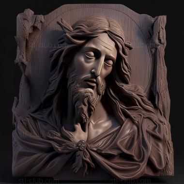 3D model st jesus (STL)